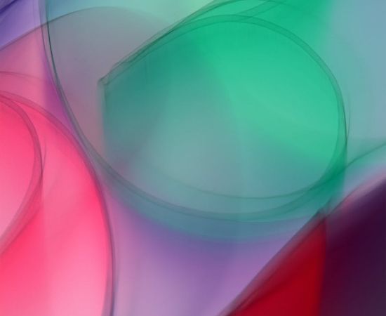 Futuristic abstract representation of human physical harmony